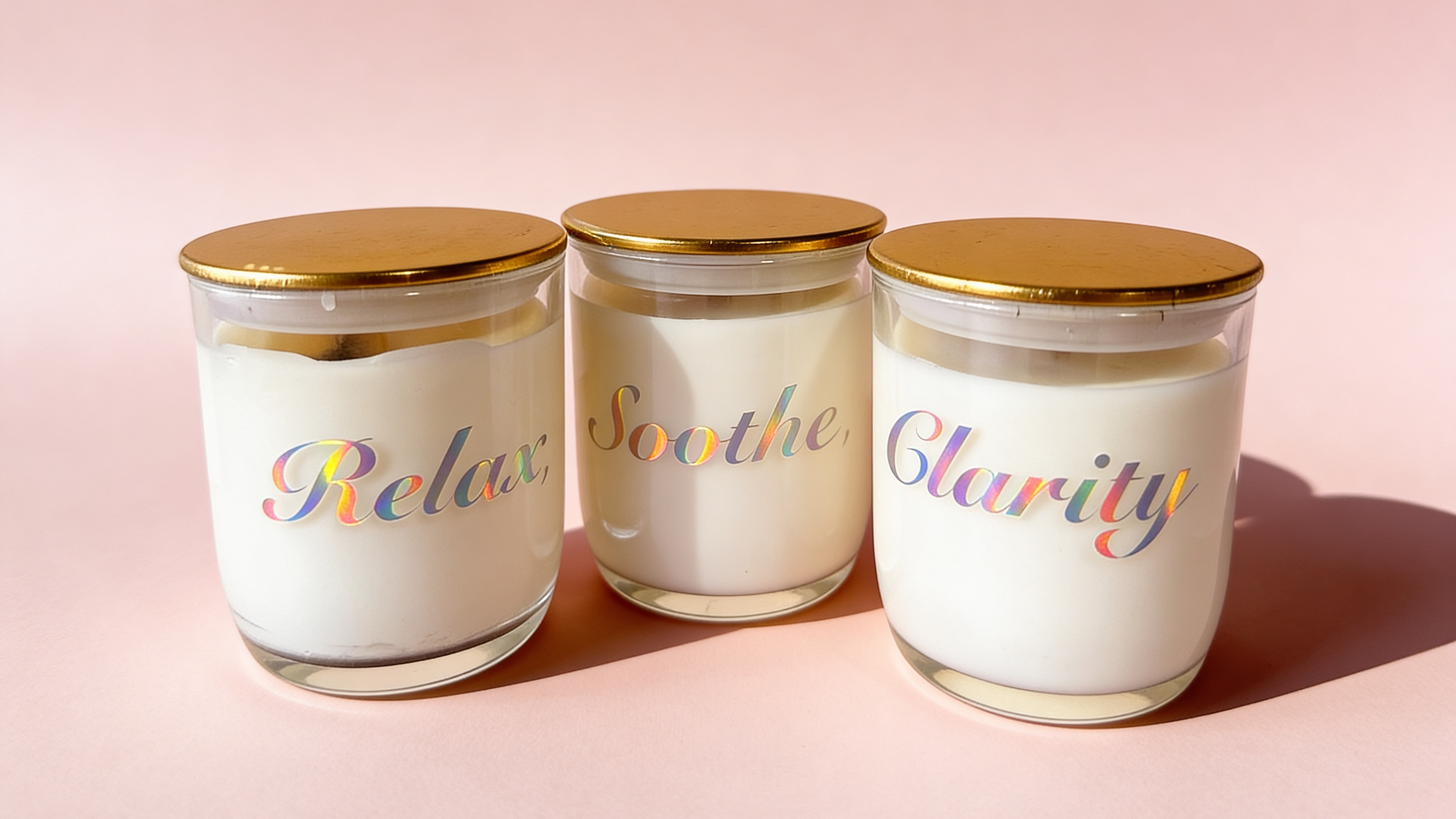 Aromatherapy Coco Soy Candle – Essential Oil Blends, Wood Wick