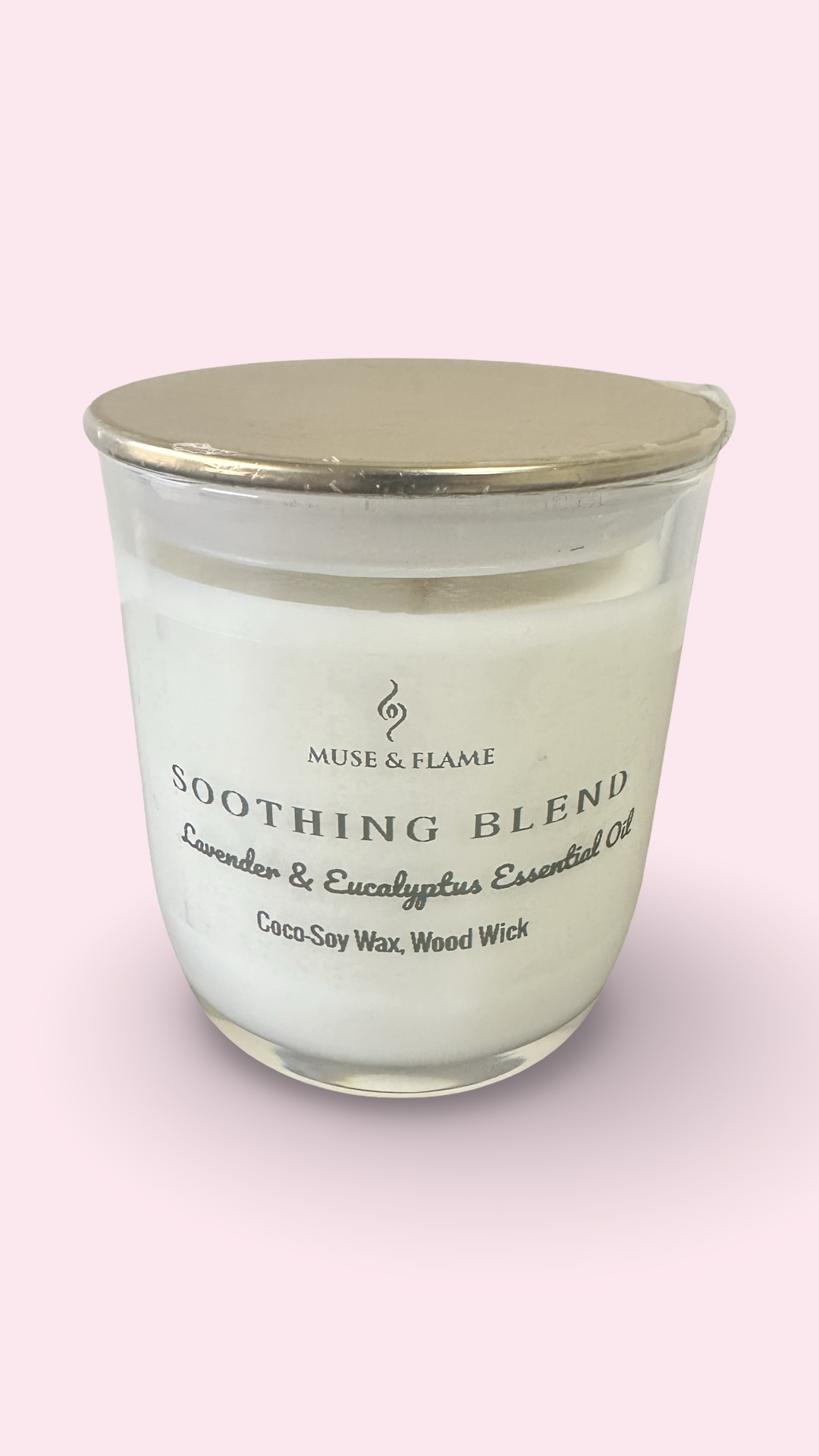 Aromatherapy Coco Soy Candle – Essential Oil Blends, Wood Wick